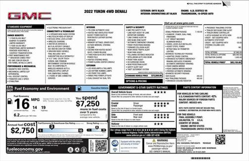 2022 GMC Yukon Denali