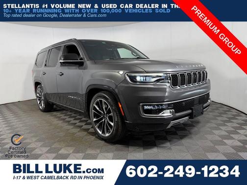 Baltic Gray Metallic Clearcoat 2023 Jeep Wagoneer Series III 4x4
