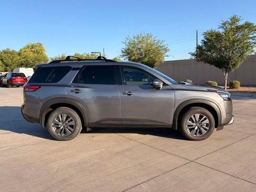 Gun Metallic 2024 Nissan Pathfinder SV FWD