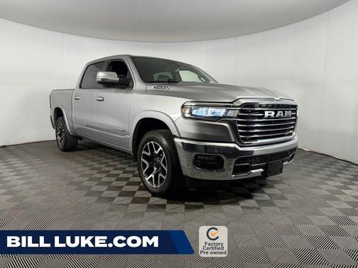 Billet Silver Metallic 2025 RAM 1500 Laramie
