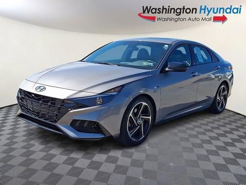 Gray 2023 Hyundai ELANTRA N Line