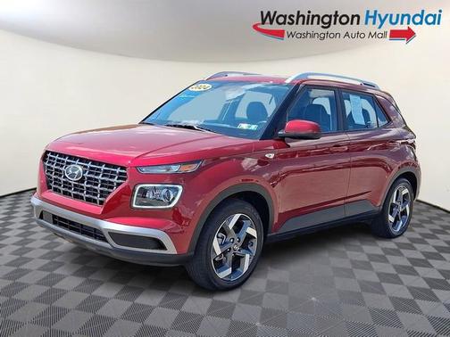 Red 2024 Hyundai VENUE Limited