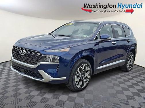 Blue 2023 Hyundai SANTA FE Calligraphy