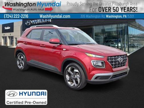 Red 2026 Hyundai VENUE SEL