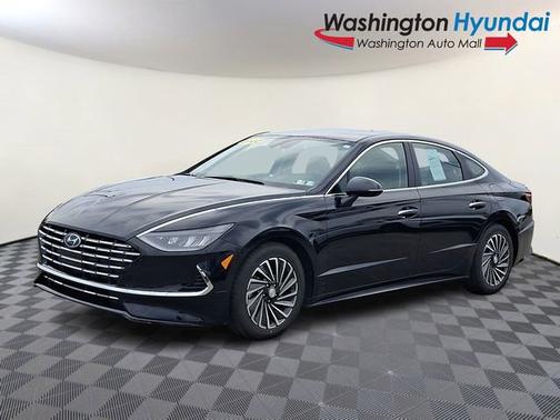 Black 2022 Hyundai SONATA Hybrid SEL