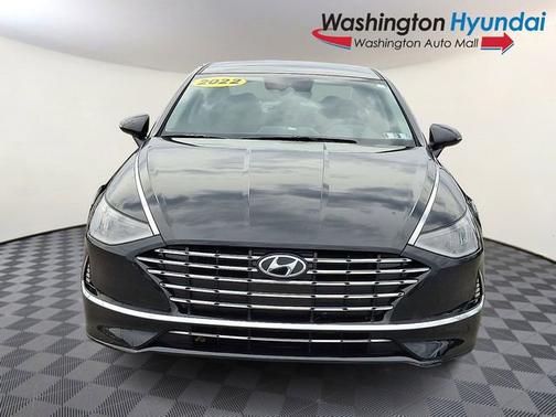 Black 2022 Hyundai SONATA Hybrid SEL