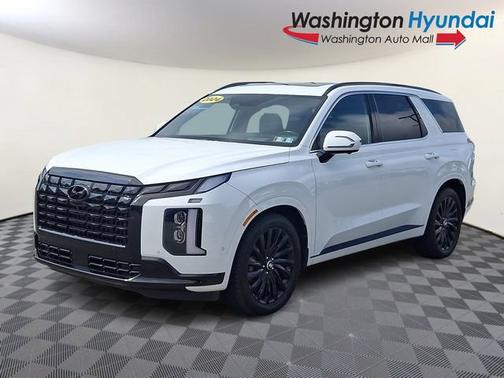 White 2024 Hyundai PALISADE Calligraphy Night Edition