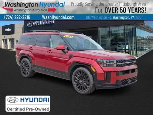 Red 2024 Hyundai SANTA FE Calligraphy
