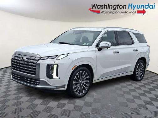 White 2023 Hyundai PALISADE Calligraphy