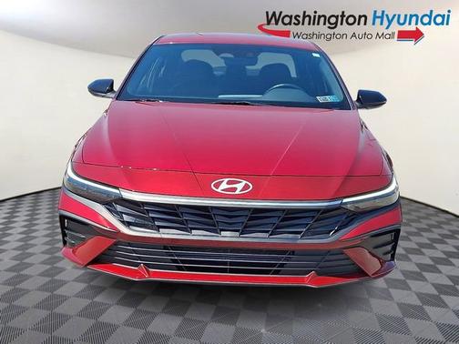 Red 2025 Hyundai ELANTRA SEL Sport