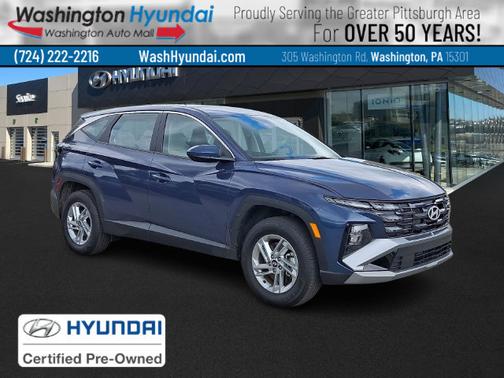 Blue 2026 Hyundai TUCSON SE