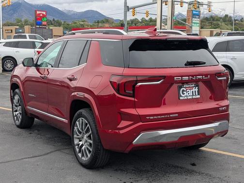Volcanic Red Tintcoat 2026 GMC Terrain Denali