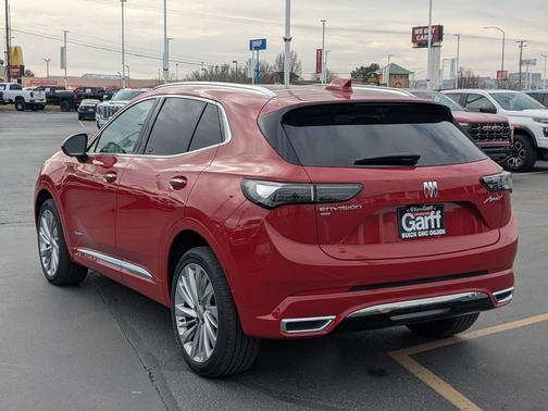 Brilliant Red 2026 Buick Envision Avenir AWD