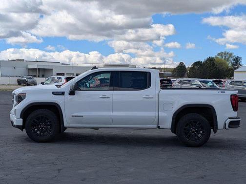 Summit White 2025 GMC Sierra 1500 Elevation