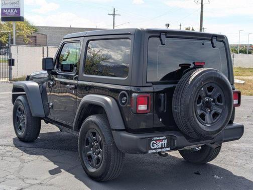 Black Clearcoat 2022 Jeep Wrangler Sport