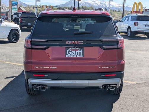 Volcanic Red Tintcoat 2026 GMC Acadia Elevation AWD