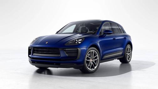 Gentian Blue Metallic 2022 Porsche Macan