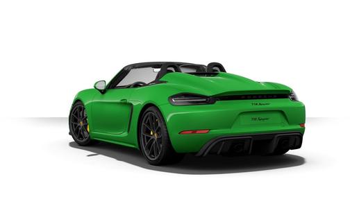 Python Green 2021 Porsche 718 Spyder
