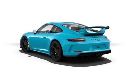 Miami Blue 2018 Porsche 911