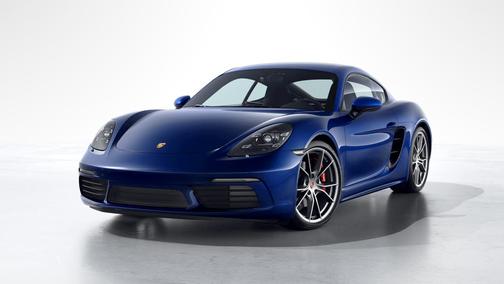Gentian Blue Metallic 2025 Porsche 718 Cayman