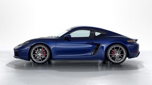 Gentian Blue Metallic 2025 Porsche 718 Cayman