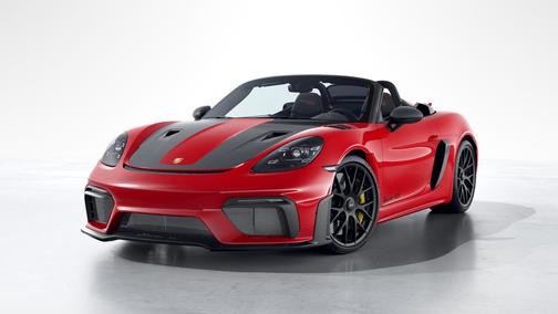 Guards Red 2024 Porsche 718 Spyder