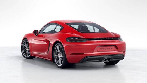 Guards Red 2024 Porsche 718 Cayman