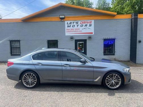 Bluestone Metallic 2018 BMW 530 530i 4dr Sedan