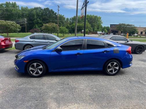 Blue 2019 Honda Civic LX