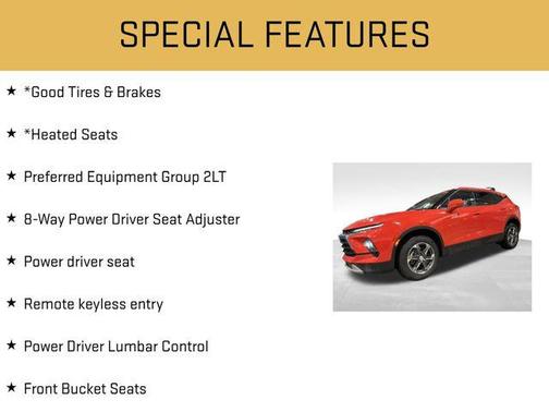 Habanero Orange 2025 Chevrolet Blazer 2LT