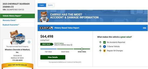 2025 Chevrolet Silverado 2500 LTZ