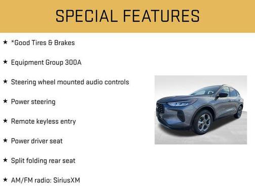 Carbonized Gray Metallic 2025 Ford Escape ST-Line