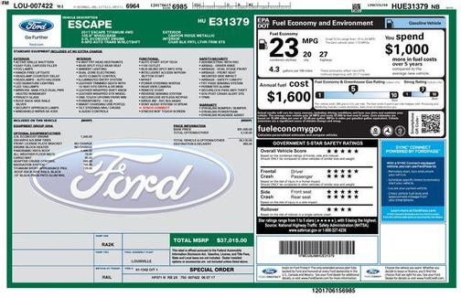 2017 Ford Escape Titanium