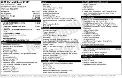 2024 Chevrolet Blazer 3LT