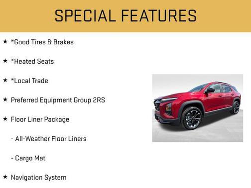 Radiant Red Tintcoat 2026 Chevrolet Equinox AWD RS