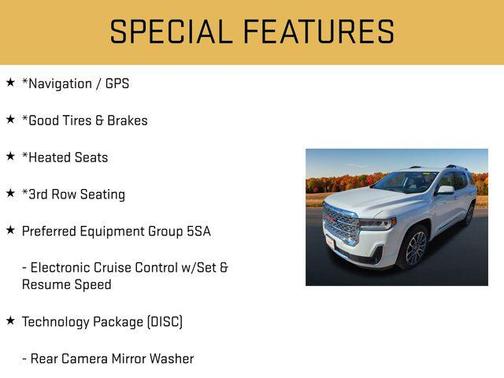 2020 GMC Acadia Denali