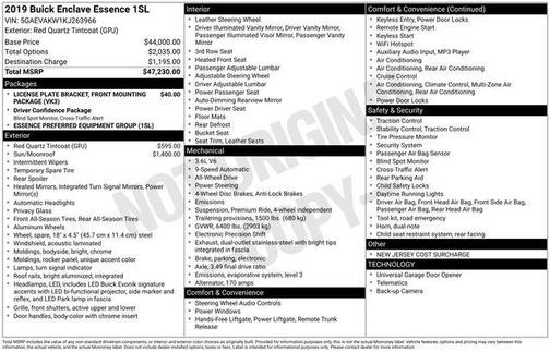 2019 Buick Enclave Essence