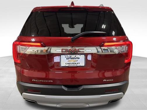 Volcanic Red Tintcoat 2023 GMC Acadia AWD SLE