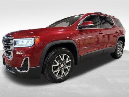 Volcanic Red Tintcoat 2023 GMC Acadia AWD SLE