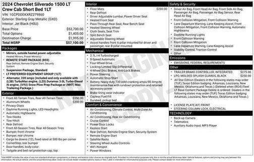 2024 Chevrolet Silverado 1500 LT