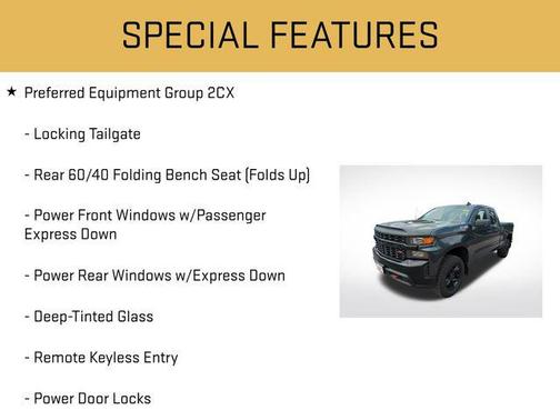 2019 Chevrolet Silverado 1500 Custom Trail Boss