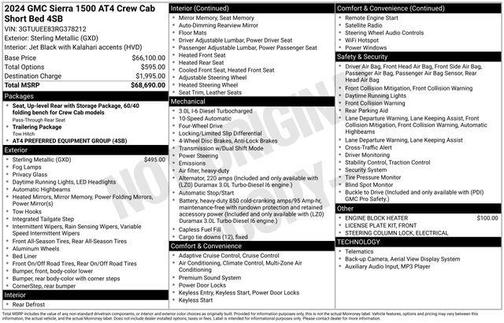 2024 GMC Sierra 1500 AT4