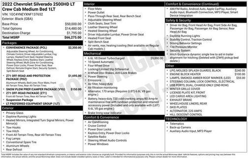 2022 Chevrolet Silverado 2500 LT