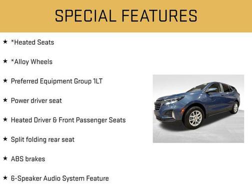 Lakeshore Blue Metallic 2024 Chevrolet Equinox 1LT