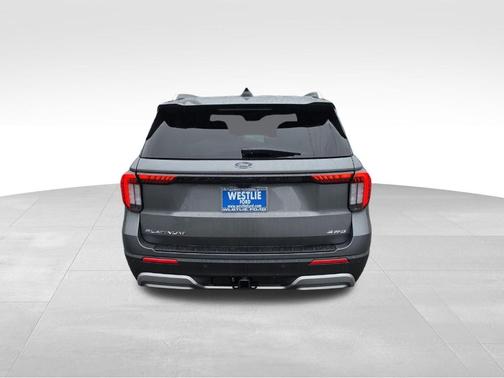 Gray 2026 Ford Explorer Platinum