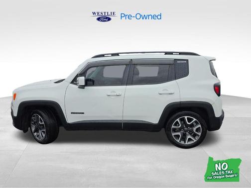 Alpine White 2018 Jeep Renegade Latitude