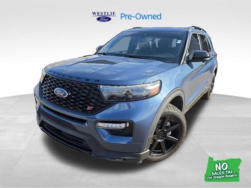 Blue Metallic 2020 Ford Explorer ST