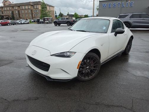 Arctic White 2021 Mazda MX-5 Miata RF Club