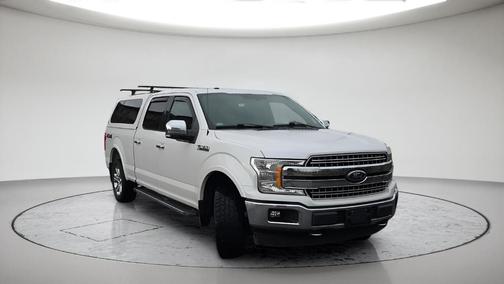 White Platinum Clearcoat Metallic 2018 Ford F-150 Lariat