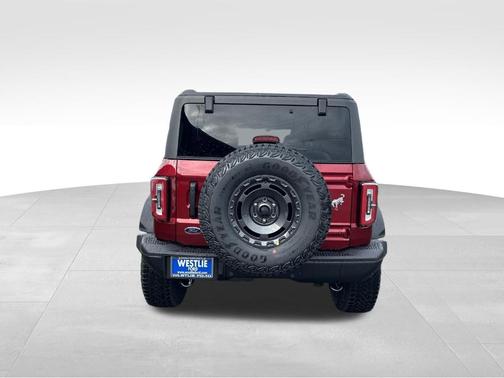 Red 2025 Ford Bronco Badlands